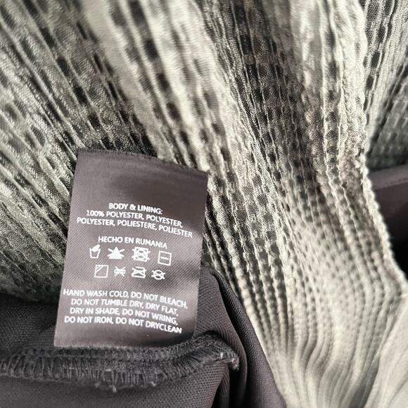 Subina Musayev Anthropologie Textured Renaissance Midi Dress Size Large Green - Picture 10 of 11